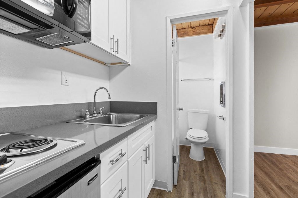 Bathroom at Parthenia Terrace Apartments, Canoga Park, 91304