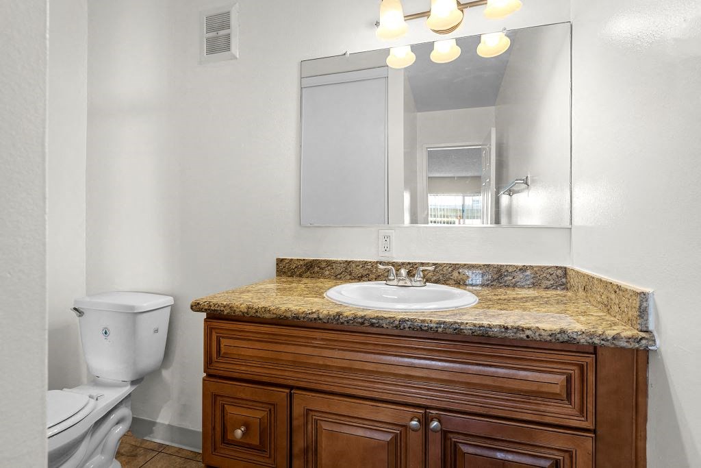 Vanity Lights at Parthenia Terrace Apartments, California, 91304