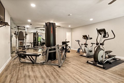 Fitness Center at Parkview Terrace Apartments, Sherman Oaks, CA, 91423