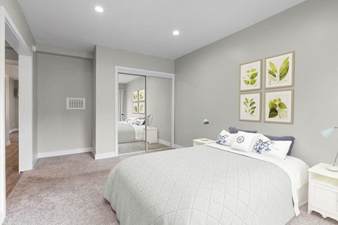 Gorgeous Bedroom at Parkview Terrace Apartments, Sherman Oaks, CA, 91423