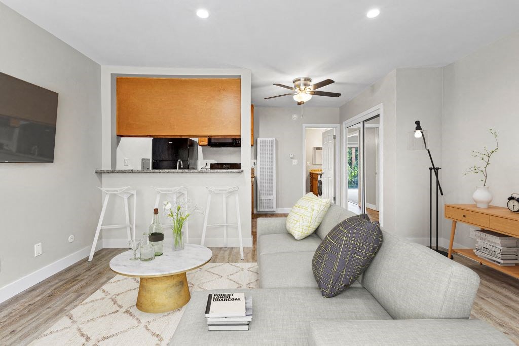 Large Living Room at Parkview Terrace Apartments, California, 91423