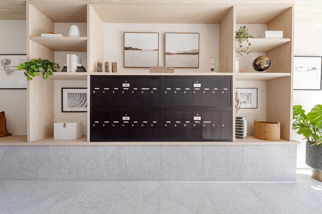 Mailboxes at Kling Trio Apartments, California, 91607