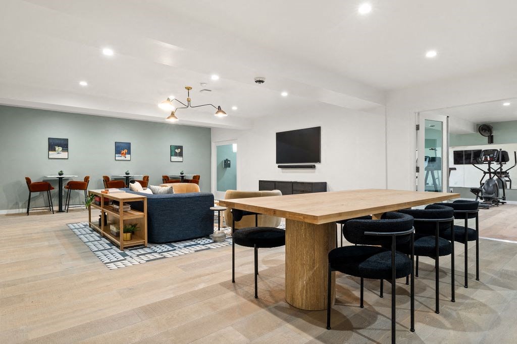 Clubroom at Brookside Terrace Apartments, Encino, 91316
