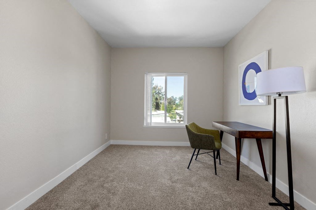Study Desk at Woodland Trio Apartments, California