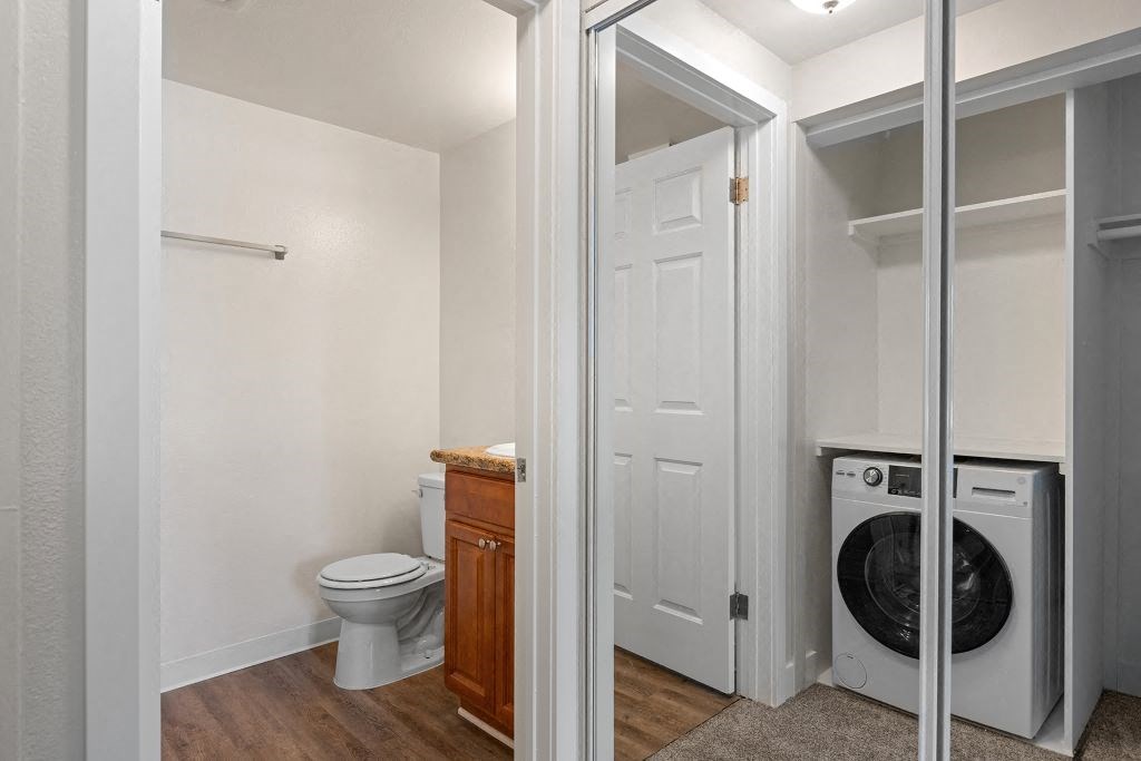Washer Dryer at Woodland Trio Apartments, California