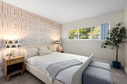 Bedroom at The Meadows at Westlake Village Apartments,California