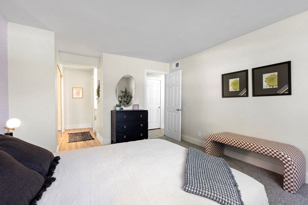 Apartment Master Bedroom at The Meadows at Westlake Village Apartments,California, 91361