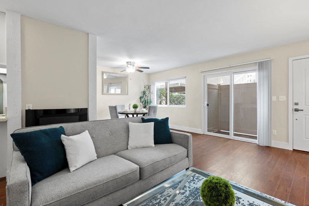 Living Room at Casa De Marina Apartments, Los Angeles