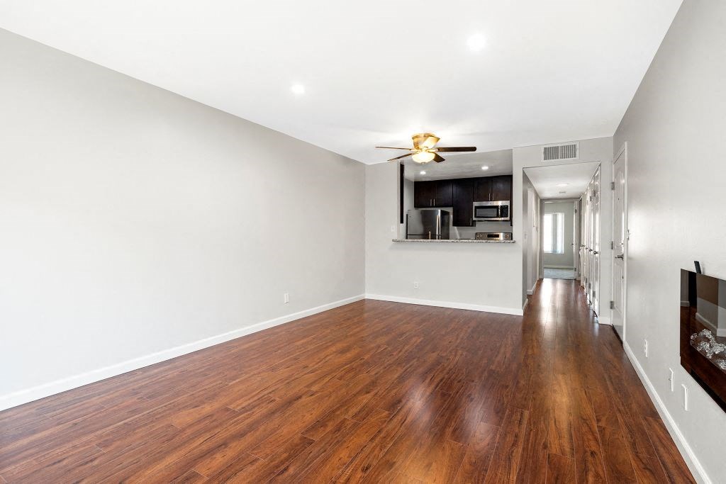 Kitchen In One Bedroom Floorplan at The Meadows at Westlake Village Apartments, Westlake Village, CA