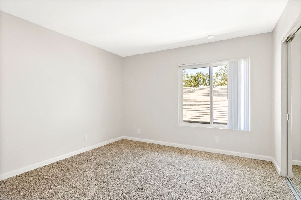 Bedroom with Carpeted Floors at The Meadows at Westlake Village Apartments,Westlake Village