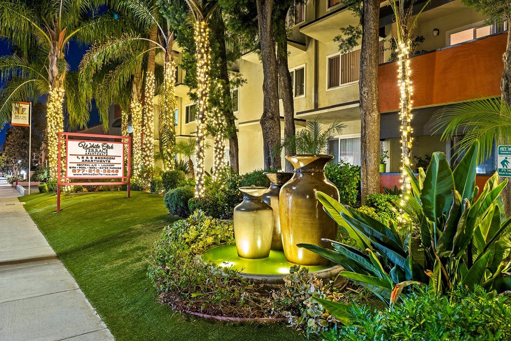 White Oak Terrace Exterior Lights