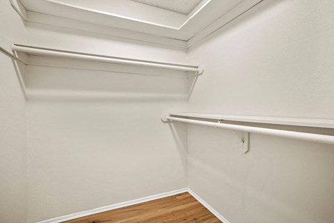 Walk-In Closet at Parkway Plaza Apartments, Culver City, CA