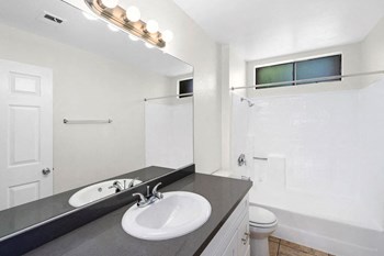 Bathroom at Topanga Terrace Apartments in Canoga Park - Photo Gallery 7