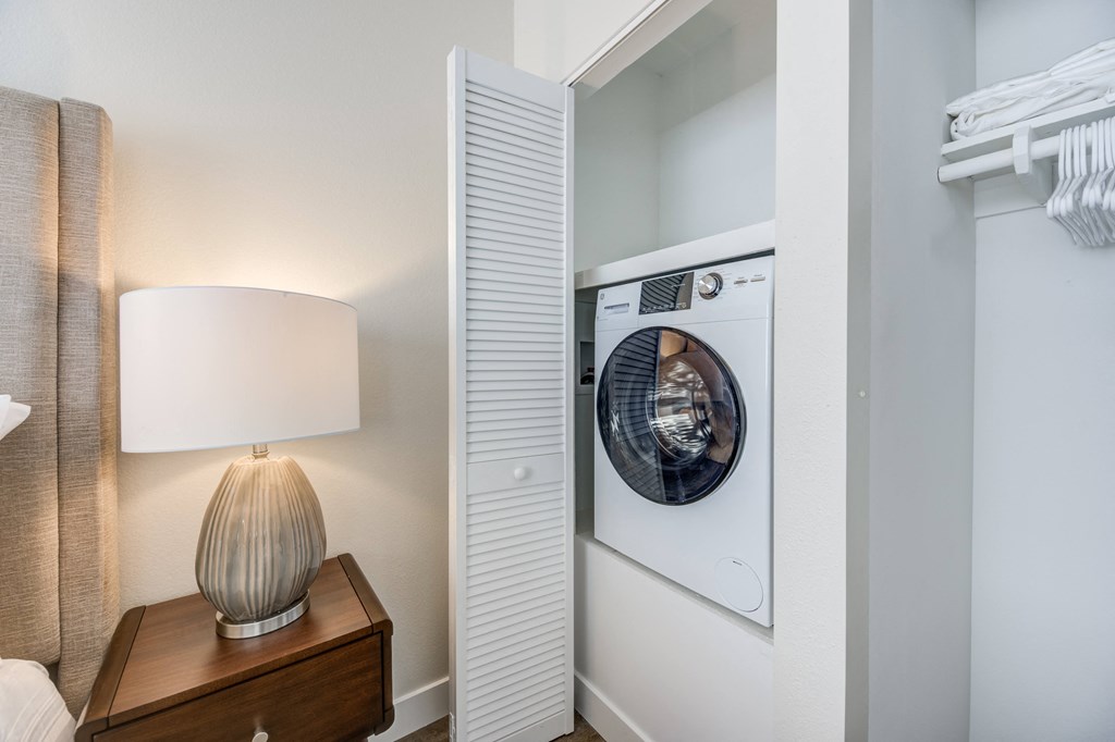 Washer and Dryer In Unit at Brookside Terrace Apartments, Encino, CA