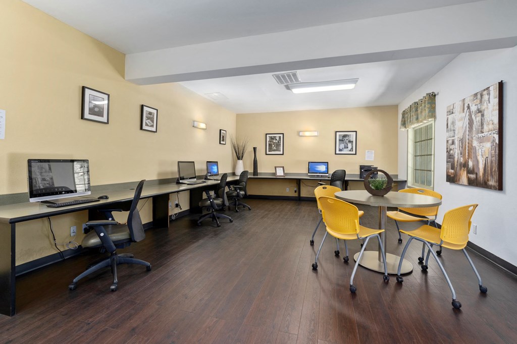 Resident Business Center at The Meadows at Westlake Village Apartments,Westlake Village