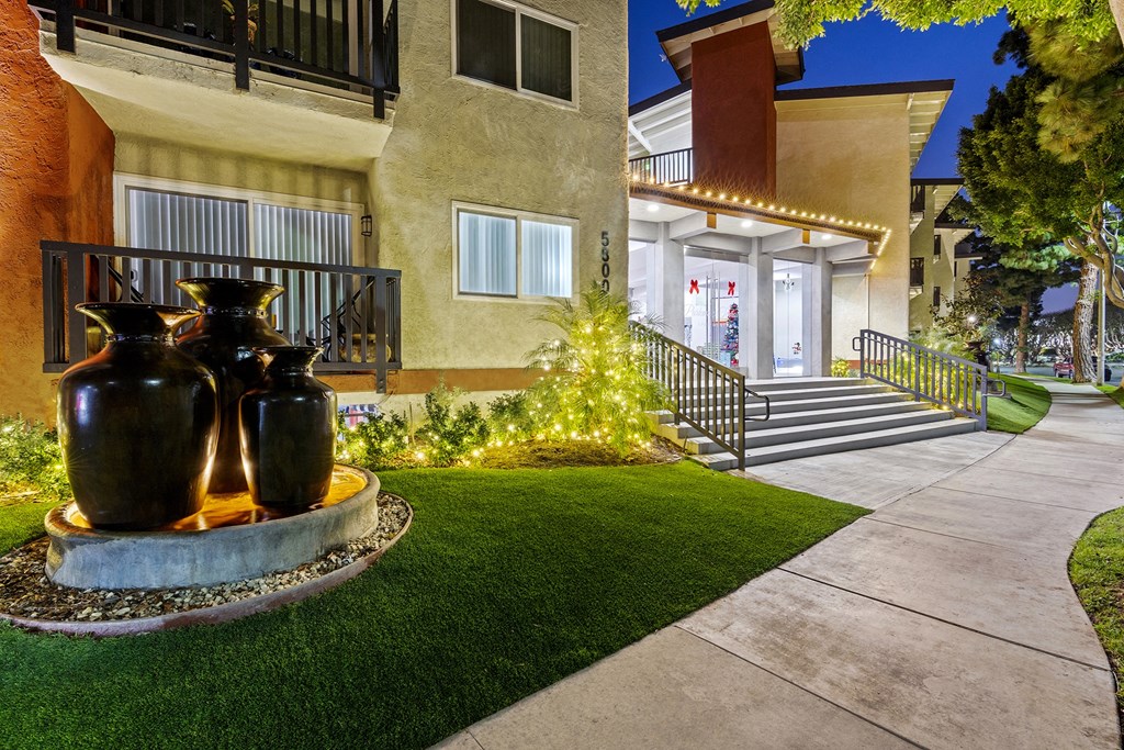 Parkway Terrace Exterior Lights