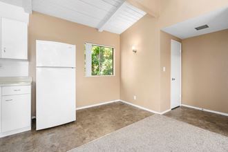 Los Angeles Apartment Kitchen and Living Room