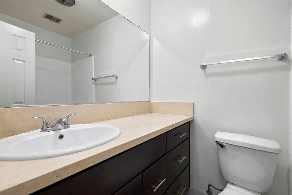 Bathroom  at Riverside Villas Apartments, Valley Village