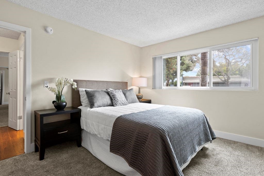 Bedroom at Casa De Marina Apartments, California