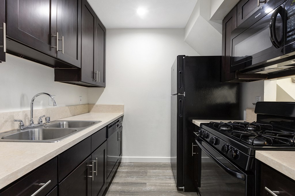 Updated Kitchen Chatsworth Plaza Apartments