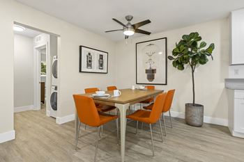 Dining Area at Kling Trio Apartments, Valley Village, CA, 91607