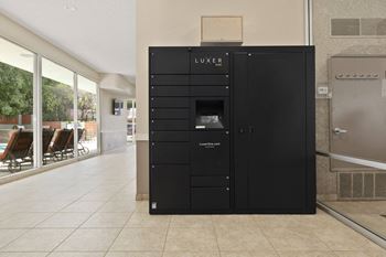 Package Locker at White Oak Terrace Apartments, Encino, CA, 91316