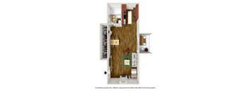 Single Apartment Floor Plan