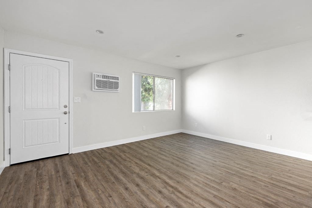 Living Room at Topanga Canyon Apartments, California, 91304