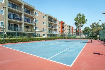 Tennis Court  at The Reserve at Warner Center, California