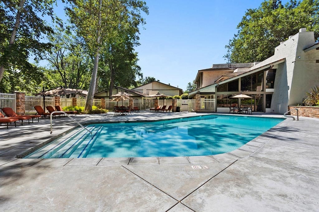 Sparkling Pool at The Meadows at Westlake Village Apartments,Westlake Village