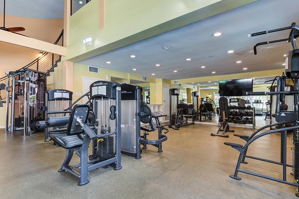 Fitness Center at The Meadows at Westlake Village Apartments, Westlake Village, CA