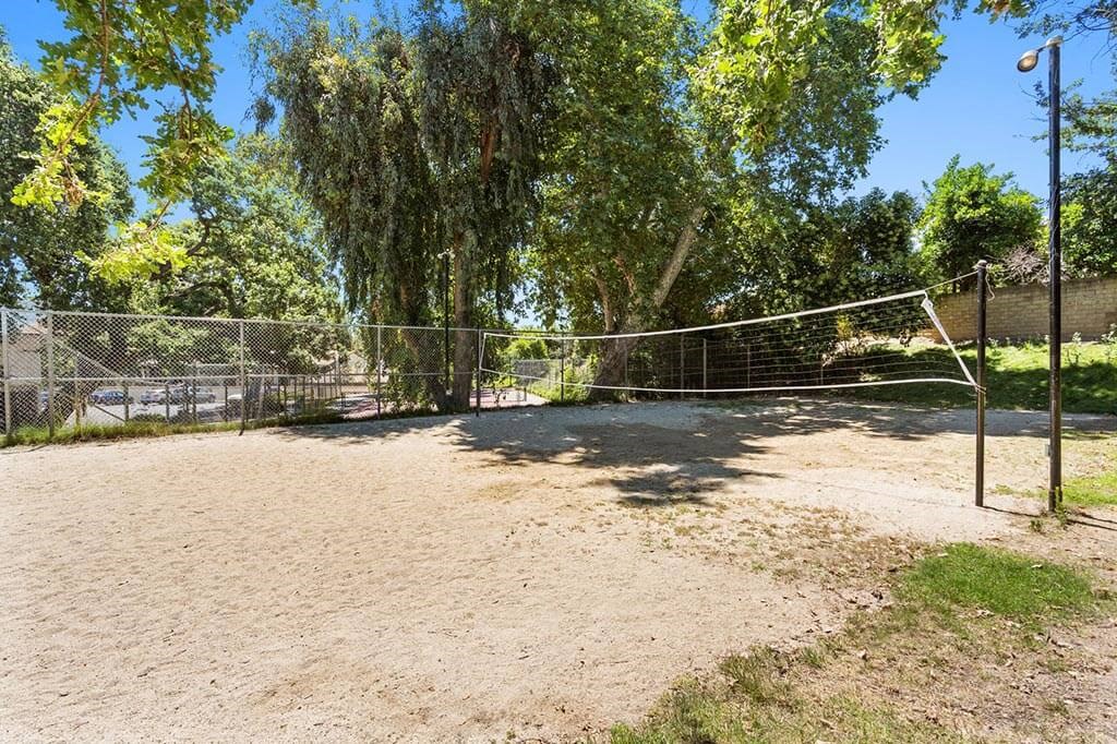 Volleyball Court at The Meadows at Westlake Village Apartments,California