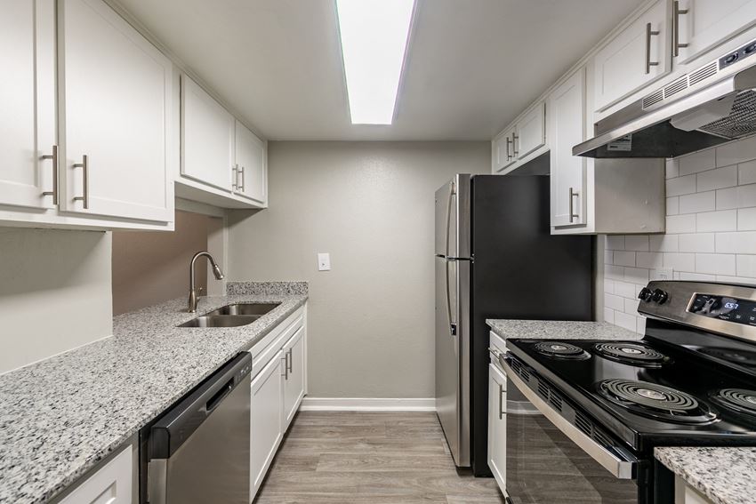Renovated Kitchen with stainless steel appliances
