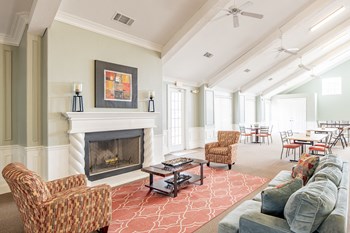 a living room filled with furniture and a fireplace - Photo Gallery 11