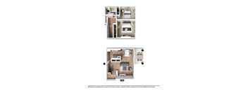 Berkshire - Townhome at Eton Square Apartments and Townhomes, Birmingham, MI, Michigan, 48009