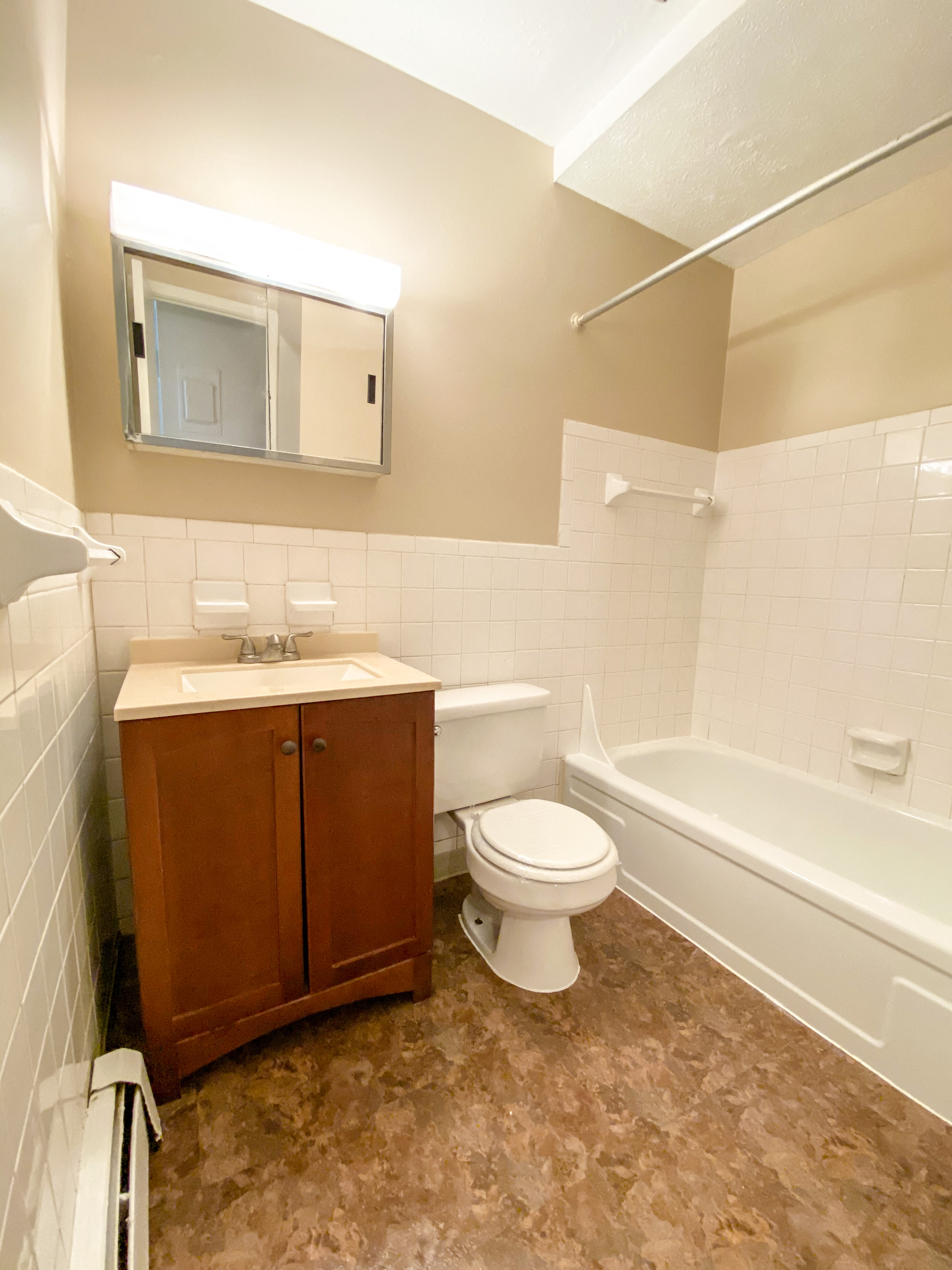 1 Bed Apartment - Bathroom