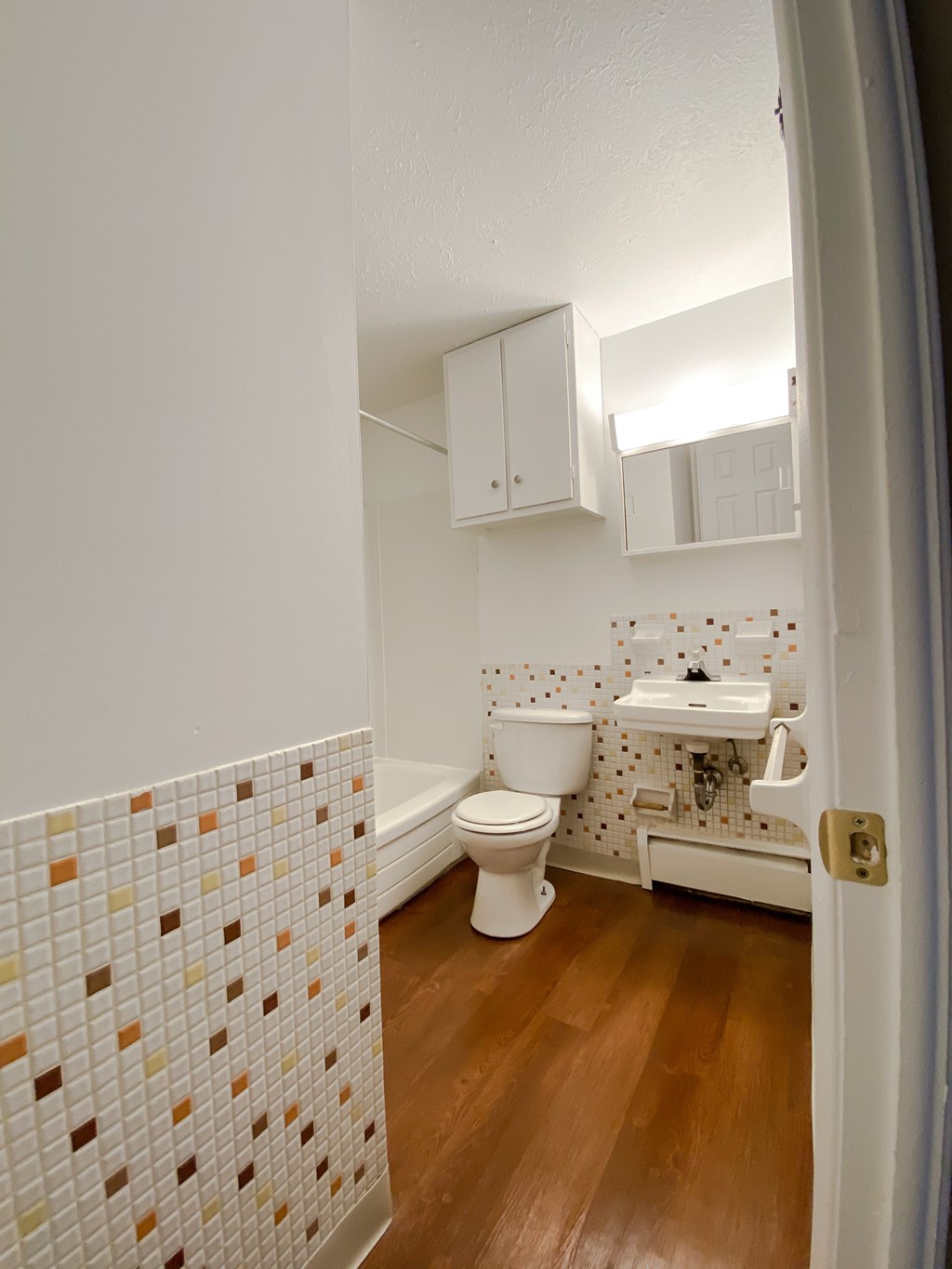 a small bathroom with a toilet and a sink