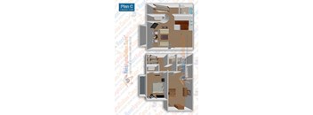 Two Bedroom Townhouse