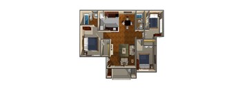 Three Bedroom Two Bath