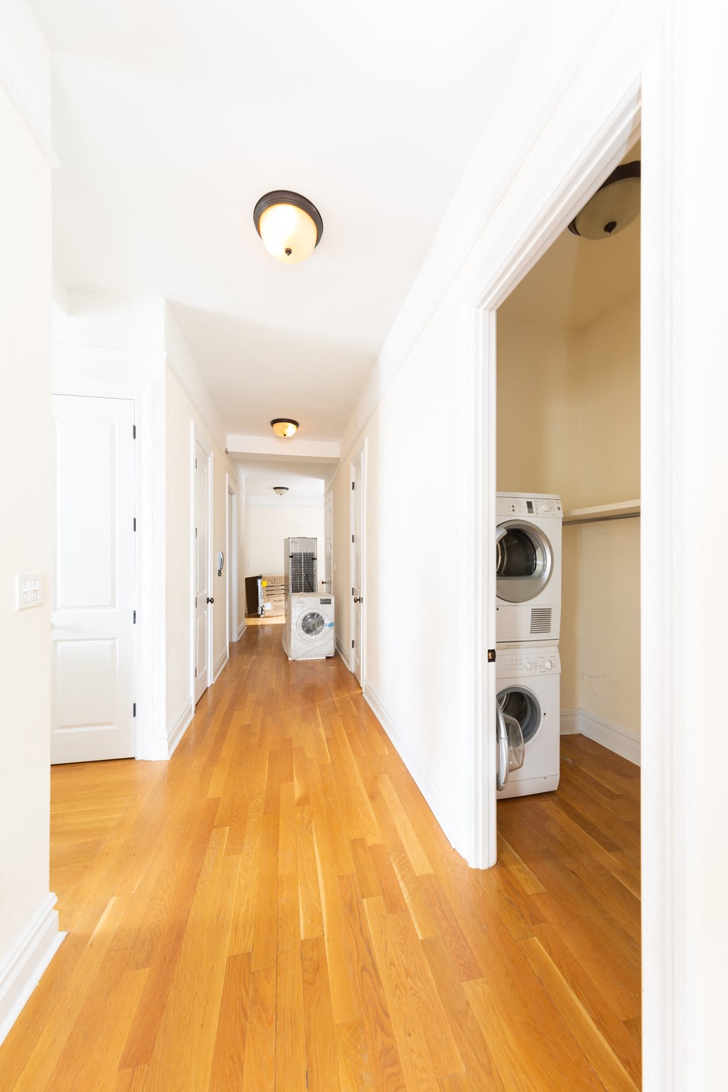 Hallway and Laundry