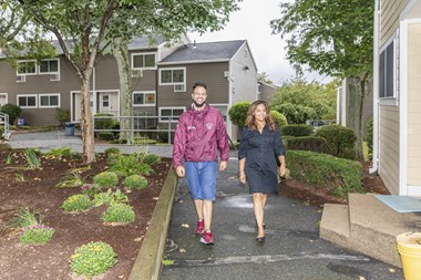 Residents Walking
