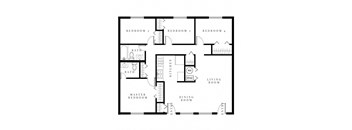 Four bedroom floor plan