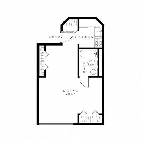 Efficiency floor plan