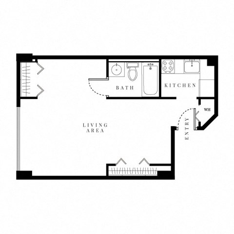 Efficiency floor plan