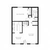 One bedroom floor plan