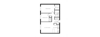 Two Bedroom, One Bath