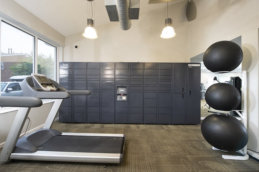 Fitness Center and Amazon HUB Locker
