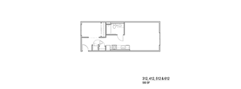 12 Floor Plan at Junction Central, Seattle