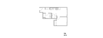 the third floor plan of a 2100 sq ft roommates house