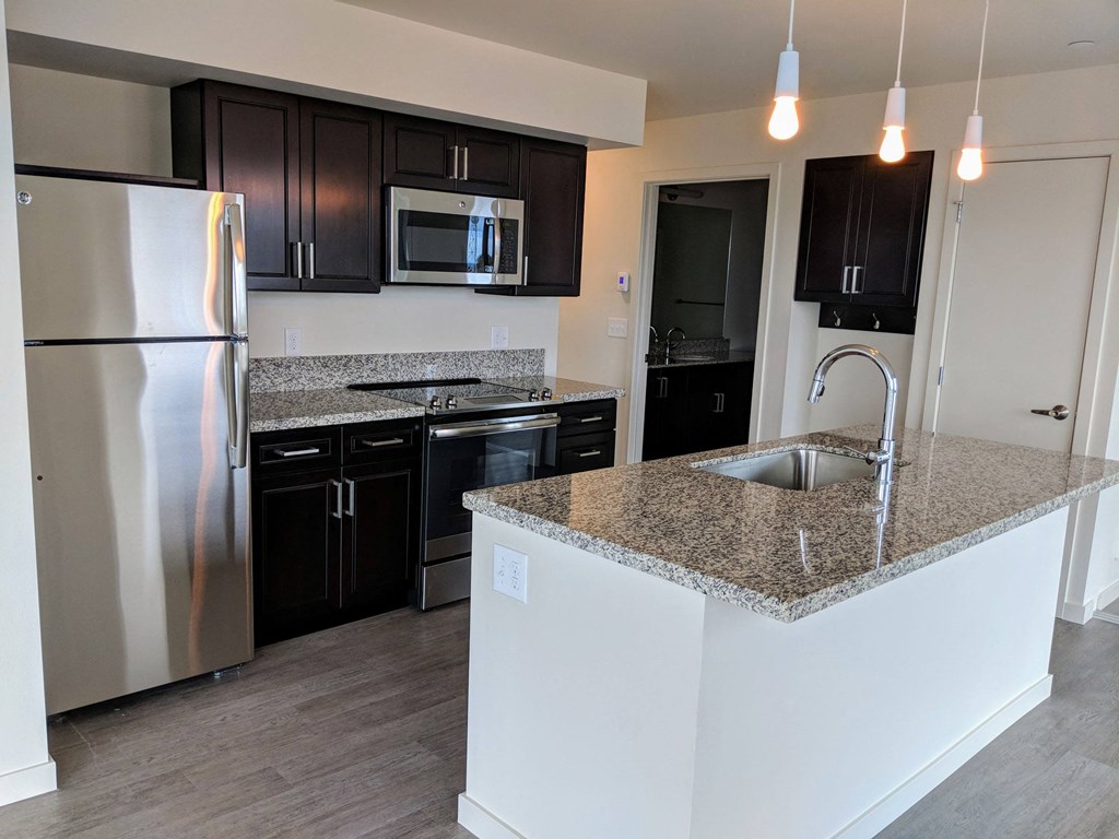 Renovated Kitchen at AJ, Seattle, Washington